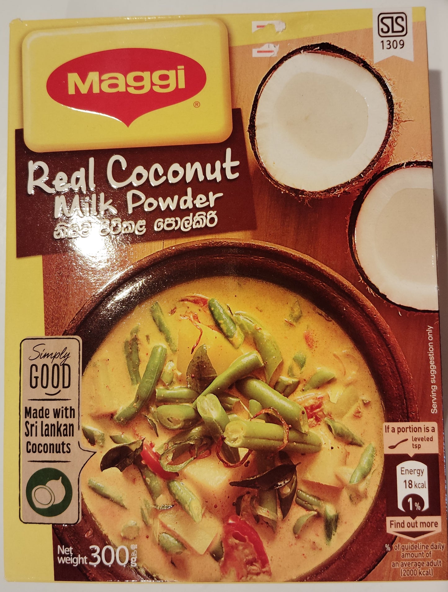 Real Coconut Milk Powder Maggi (300g)