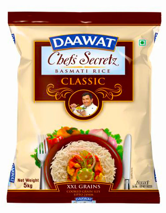 Daawat Classic Basmati Rice (5Kg)